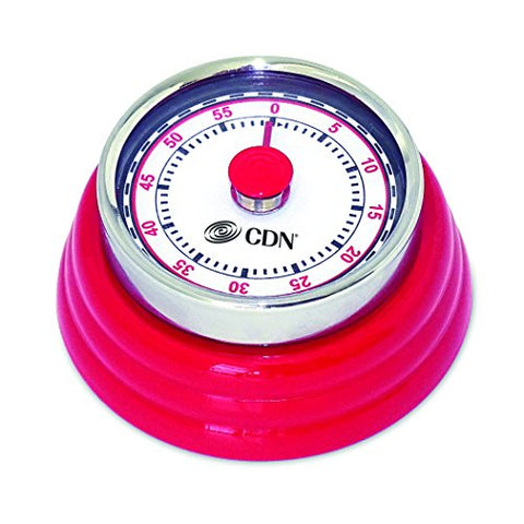 Compact Mechanical Timer - Red
