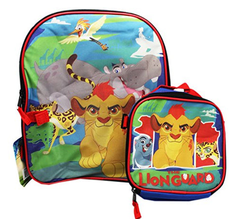 Disney Lion Guard Mini Backpack w/Lunch Bag-12.5"H