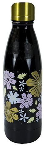Cantini Flora Double-Walled Stainless Steel Bottle, 17oz