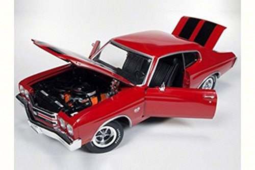 1970 Chevrolet Chevelle SS-Cranberry Red with Black Stripes