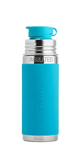 Pura 9 oz. Insulated Sport Bottle, Aqua