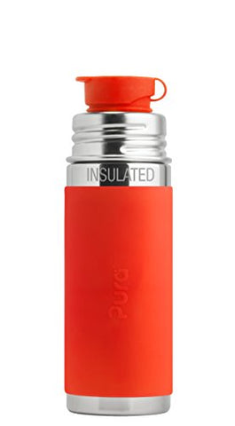 Pura 9 oz. Insulated Sport Bottle, Orange