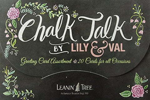 Chalk Talk Boxed Greeted Cards, 20 cards (20 designs) with 22 envelopes