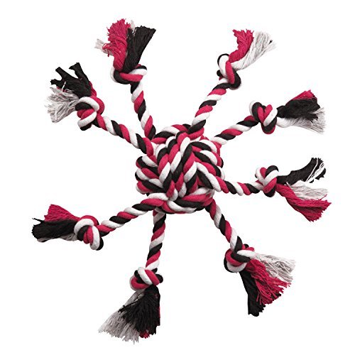 Zanies Crazy Eight Rope Dog Toys, Pink