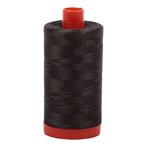 Aurifil- 50wt Cotton 1,422yd, Asphalt