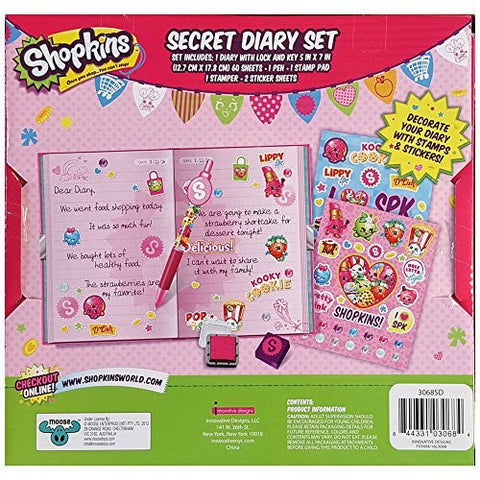 Shopkins Secret Diary Set