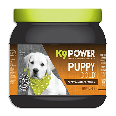K9-Power 'Puppy Gold' Growing Puppy Nutrition Formula (1 lb)