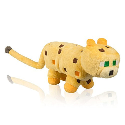 Minecraft - Ocelot Plush with Hang Tag Yellow, 14"