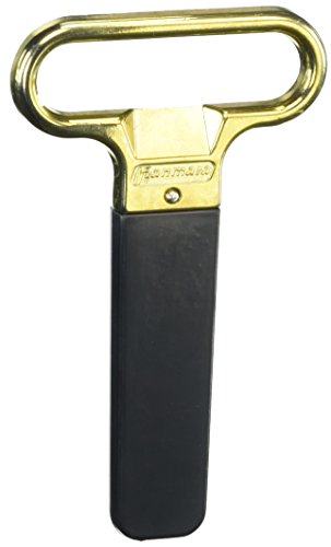 Ahh Super! Two-Prong Cork Extractor, Brass Plated - Black
