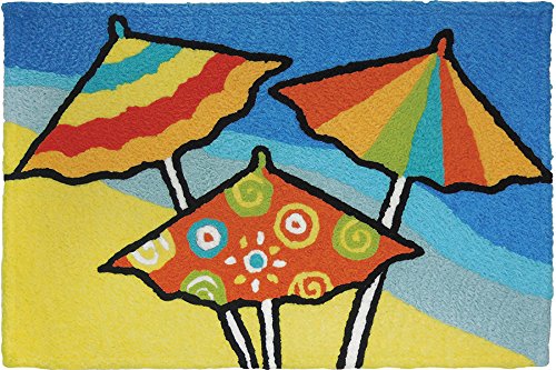 Sunny Brellas, Jellybean Rug 21" x 33"
