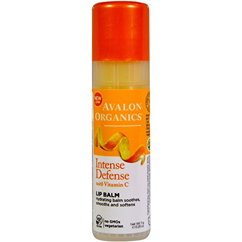 Avalon Intense Defense Lip Balm with Vitamin C, 0.25 oz