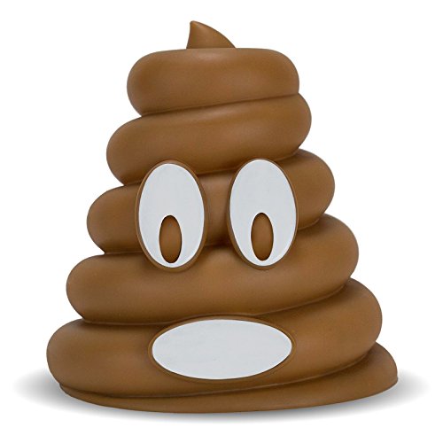 Emoji Illumi-Mate Mr Poo (50592) - 13cm (H) x 12cm (W) x 12cm (D)