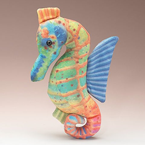 Blue and Green Sea Horse 9"