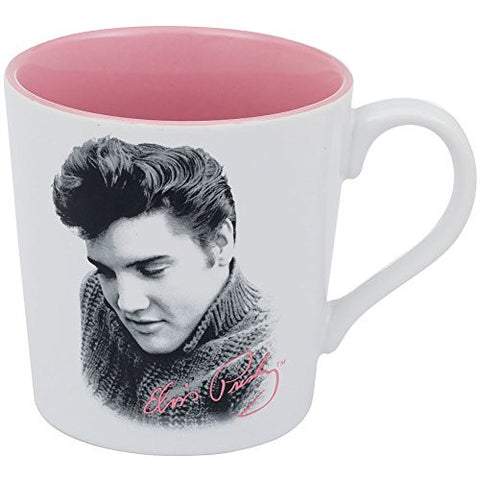 Elvis Presley 12 oz. Ceramic Mug, 5 x 3.5 x 3.75" h