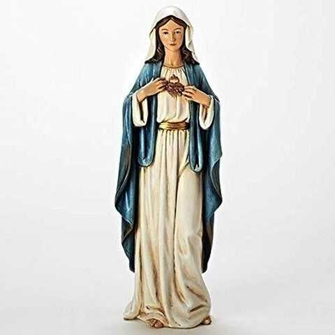 Joseph Studio 17.25"H Immaculate Heart Of Mary Statue