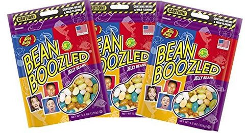 BeanBoozled Jelly Beans Pouch bag (4th edition), 5.5 oz, 3 Bags