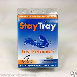 Stay Tray - Temporary Replacement for Lost Retainers 1 Count per Box (7 Pack)