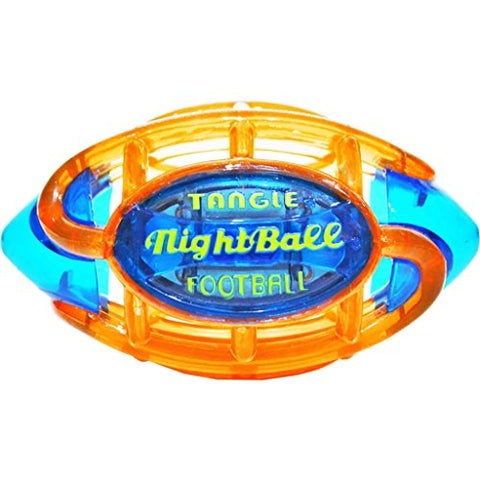 Tangle NightBall Football Large, Or-Blu