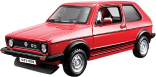Burago - 1/32 - Volkswagen - Golf I GTI 1976 - Red