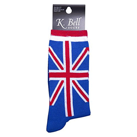 British Flag Crew Socks, Multi 9-11