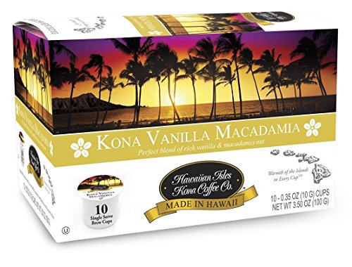 Single Serve Cup -  Vanilla Mac Nut 10 Pack, 3.5 Oz