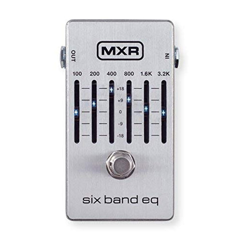 MXR M109S Six Band EQ Guitar Effects Pedal