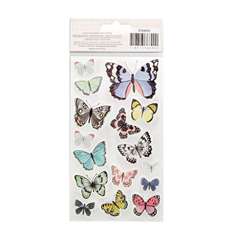 1canoe2 -Hazelwood Rub-Ons 2/Pkg, Butterfly