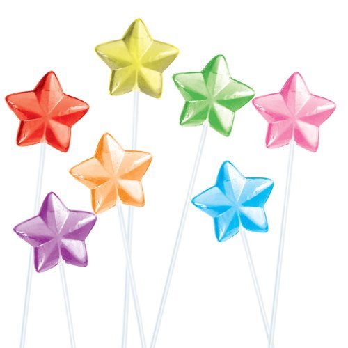 Solid Star Fancy Pops Assorted 6 Flavors - 100CT.