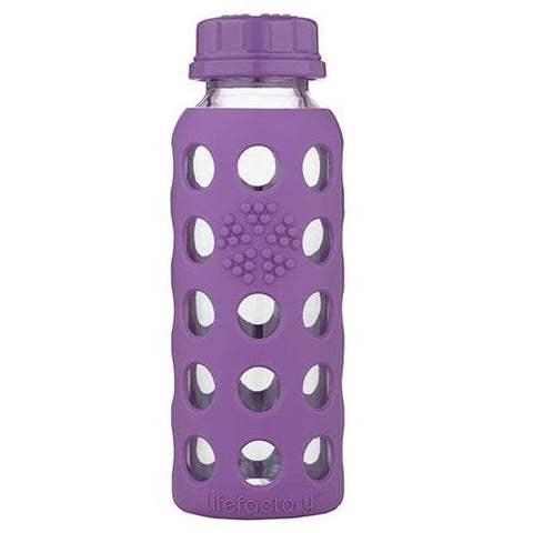 Baby Bottle Collection Flat Cap  9 oz - Grape