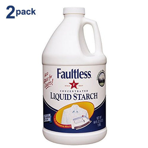 FAULTLESS LIQUID STARCH - 64oz