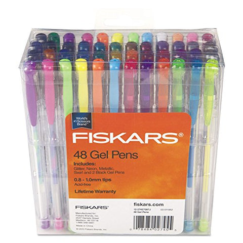 Fiskars- 48pc Gel Pen Value Set