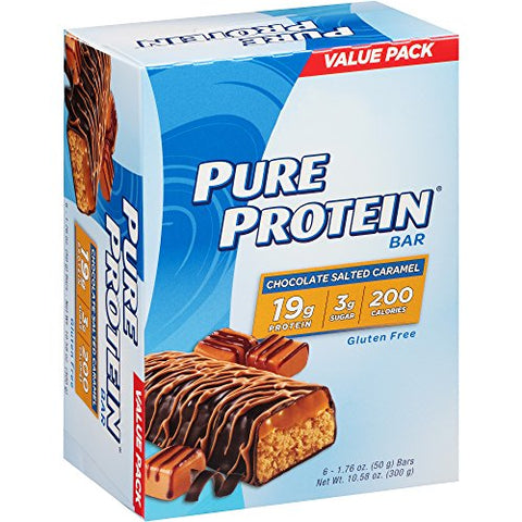 Pure Protein Bar 6/50g Chocolate Salted Caramel