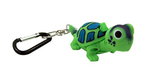 Turtle Wildlight Animal LED Carabiner Flashlight, Green
