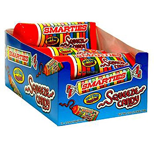 Smarties Squeeze Candy 12/dsp