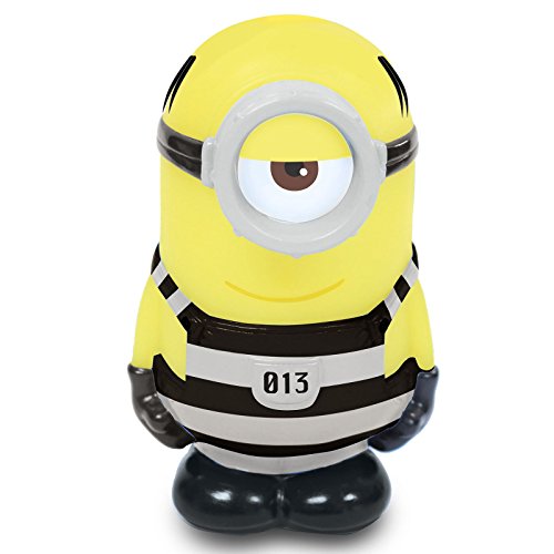 Minions Mel Illumi-Mate Colour Changing Light - 8cm (W) x 8cm (D) x 12.5cm (H)