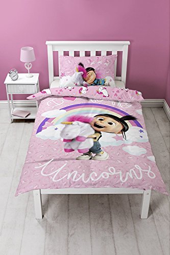 Despicable Me Daydream Single Panel Duvet Set - 135cm x 200cm (53in x 78in) Pillowcase size approx: 48cm x 74cm (19in x 29in)