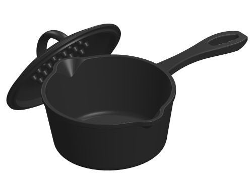 1-qt Covered Saucepan