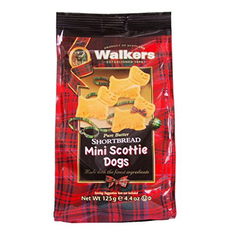Walkers Shortbread Scottie Dogs Mini Bag, 4.4 oz