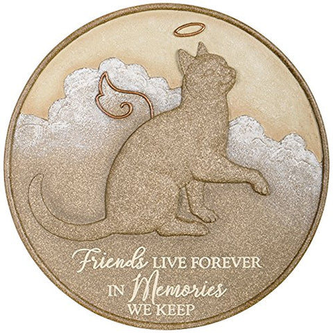 "Cat Live Forever" Memorial Stepping Stone