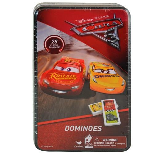 Cardinal, Disney Cars Dominoes Tin