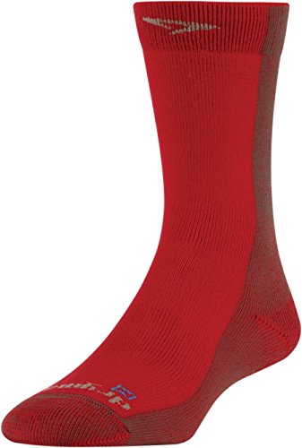 Drymax Cold Weather Running Crew, Red, M 11-13
