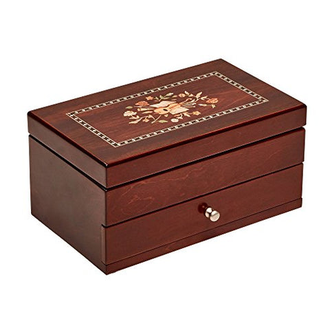 Brynn Wooden Jewelry Box Walnut