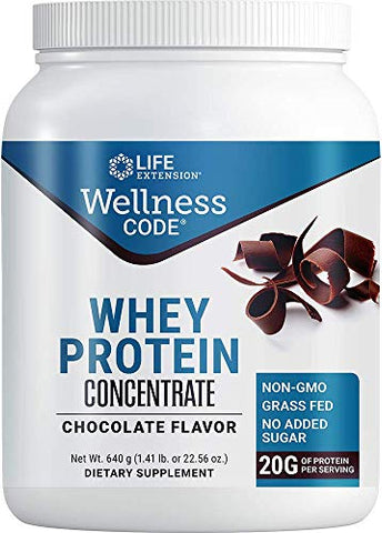 Wellness Code Whey Protein Concentrate (Chocolate) 640 Grams