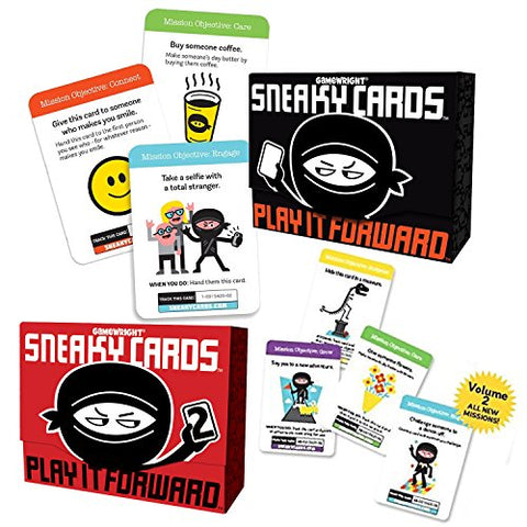 Gamewright Sneaky Cards and
Gamewright Sneaky Cards 2
