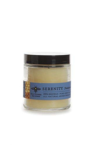 Beeswax Aromatherapy Apothecary Glass 3.2 oz - Serenity