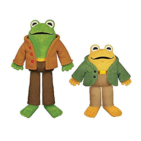 Frog 12" Soft Toy and Toad 9" Soft Toy
