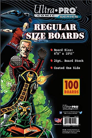 Ultra Pro Boards - Regular 6 7/8" x 10 1/2" (100 per pack)