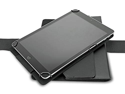 Aviation Supplies & Academics, Ipad Rotating Kneeboard, W 7" (closed) X H 10" X D 1"; W 14-3/4" (opened)