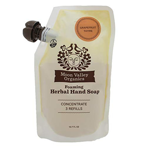 Foaming Herbal Hand Soap Concentrate Grapefruit Thyme 10.7oz