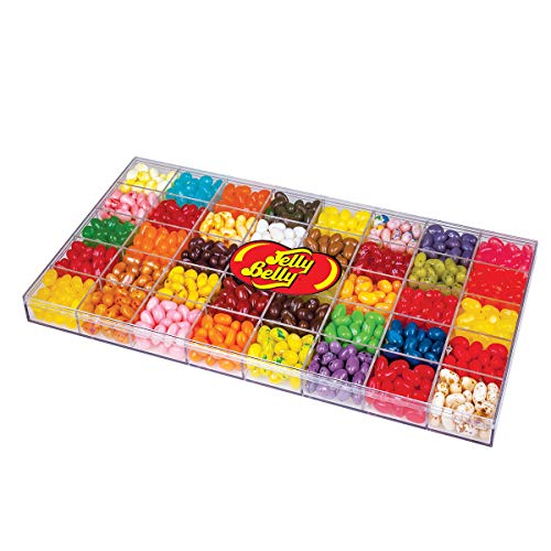 2 lb 40-Flavor Jelly Belly Clear Gift Box